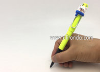 3D plastic cartoon character ball pen cartoon pen for school promotional gifts