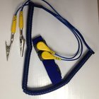 ESD Dual Coiled Cord Elastic Wrist Strap