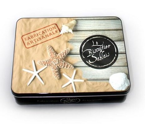China Antique Aluminium Biscuit Tin Boxes for Sale supplier