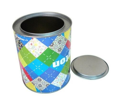China Custom printing round sweet tin boxes wholesaler supplier