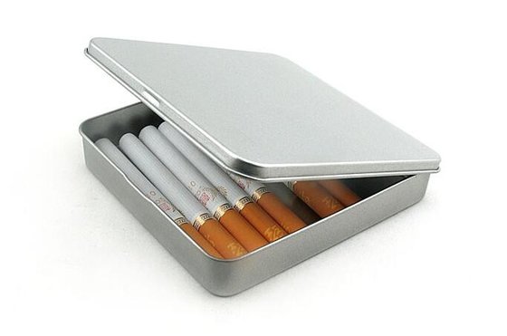 China rectangular tobacco tin boxes supplier