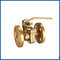 High quality Brass 3pcs threaded type ball valve supplier