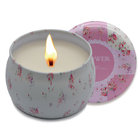 Four lovely scented soy candle for gift set