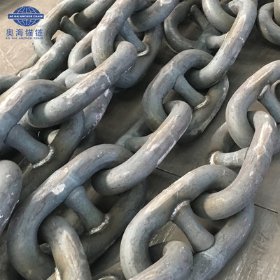 China China Supplier 66MM Marine Grade U3 Stud Link Anchor Chain In Stock supplier