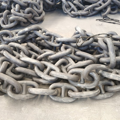 China China Supplier 111MM  Marine Grade U3 Stud Link Anchor Chain In Stock supplier