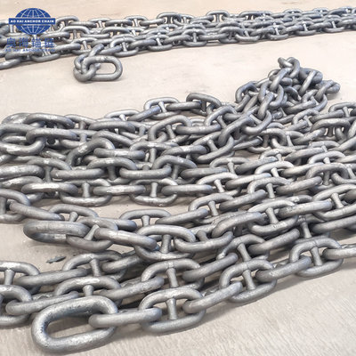 China 62MM 84MM Ship Used Grade 3 Stud Link Anchor Chain With LR,BV,CCS supplier