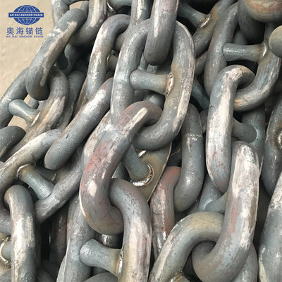 China 73MM- 95MM Ship Used Grade 3 Stud Link Anchor Chain With LR,BV,CCS supplier
