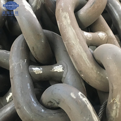 China Marine Grade 3  Stud Link Anchor Chain With LR,BV,CCS,NK In China supplier