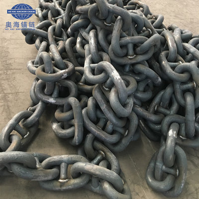 China 87MM Offshore oil platform Anchor chain supplier