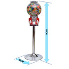 NYST Mini Coin Operated Capsules Gumball Toy Balls Vending Machine