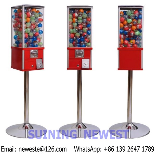 High Quality Coin Operated Gumball Capsules Toy Mini Vending Game Machine