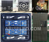 P10 full color outdoor led display cabinet advertising front/rear service/front maintenanc