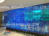 Full Color Transparent LED Display H3.91mm V7.81mm,AEISELED, Glass Window Led Displays p3.
