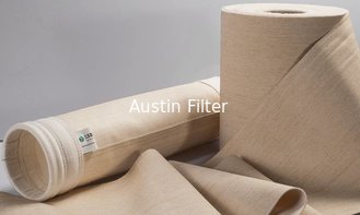 High temperature Nomex needle punched filter bags used in SAF dedusting collectors 20mg outlet emssion