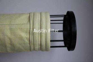 5mg /Nm3 outlet emssion  filter bag in high temperature repellent 280-350 degree