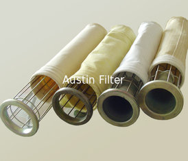 PPS dust filter bags diameter 145X6000 with PTFE membrane used in Power plant dedusting