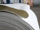 Polyester filament air slide belt