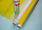 77T polyester printing screen mesh in white and yellow color