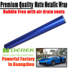 Matte Metallic Car Wrapping Films - Matte Metallic Blue