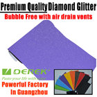 Brilliant Diamond Sanding Glitter Vinyl -- Sparkle Wrap Army Green