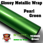 Glossy Metallic Car Wrapping Film - Glossy Metallic Green