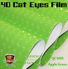 4D Cat Eyes Car Wrapping Vinyl Films - Army Green