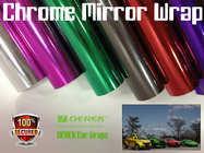 Chrome Mirror Car Wrapping Vinyl Film 3 layers - Chrome Rose Red