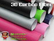 3D Carbon Fiber Vinyl Wrapping Film bubble free 1.52*30m/roll - Blue