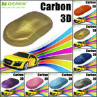 3D Carbon Fiber Vinyl Wrapping Film bubble free 1.52*30m/roll - Black