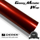 Glossy Metallic Car Wrapping Film - Glossy Metallic Red
