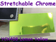 Stretchable Chrome Mirror Car Wrapping Vinyl Film - Chrome Blue