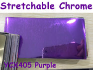 Stretchable Chrome Mirror Car Wrapping Vinyl Film - Chrome Pink