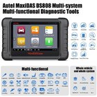 AUTEL MaxiDAS DS808 Kit Android Tablet Diagnostic Tool Full Set Supports Online Update with Injector Coding/Key Coding