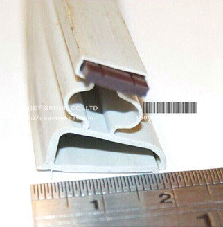 China PVC profile with magnetic strip fitted supplier