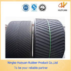 V Cleat (chevron) Rubber Conveyor Belt  for Packged Materials