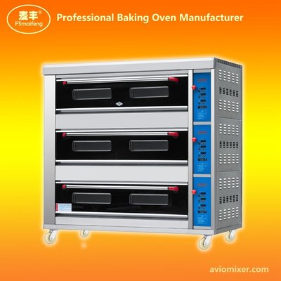 China Automatic Touch Control Gas Baking Oven WFAC-90H supplier