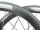 super light road carbon bike rear wheel 700c 50mm carbon single clincher wheels hub R372SB 23mm width basalt braking sur