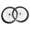 100% Full carbon fiber road bike wheelset 50mm carbon alloy wheels clincher bicycle wheel carbon wheels aluminium rims