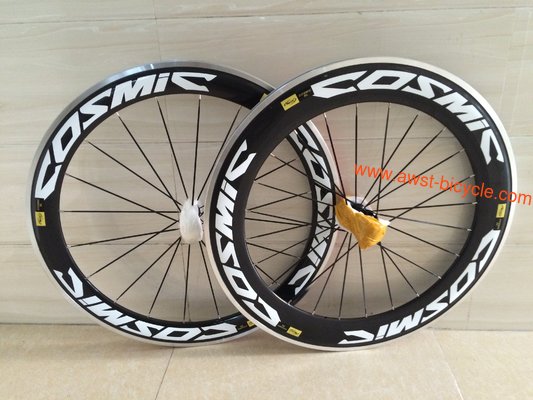 Fast Shipping carbon Alloy clincher Wheels 90mm carbon wheelset 700C glossy or matte road bike bicycle aluminum wheels