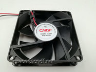 CNDF provide free sample size 80x80x20mm ac cooling fan 24VDC 0.14A 3.36W 3500rpm TFS8020H24