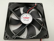 CNDF made in china 4inch with 2 lead wire connect cooling fan 120x120x25mm 12VDC 0.28A  3.36W 2800rpm 120x120x25mm