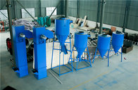 Oil Spraying Machine AZS100  It sprays atomized oil with high speed on the up and down surface of pellets.