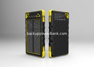 China 8000mAh IP54 Dual USB Solar Power Charger with 160mA Solar Panel for iPhone6S supplier
