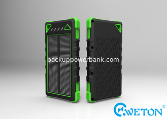 China 8000mAh IP54 Waterproof Portable Solar Power Charger for Mobile or Tablet supplier