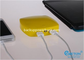 China Compact Small Dual USB Backup Power Bank , Mobile Super Power Bank / Pack supplier