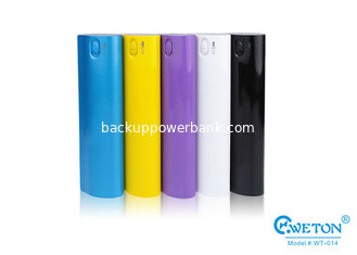 China MP3 / MP4 High Capacity Power Bank With Electronic Candle , Universal Portable Power Bank 12000 mAh supplier