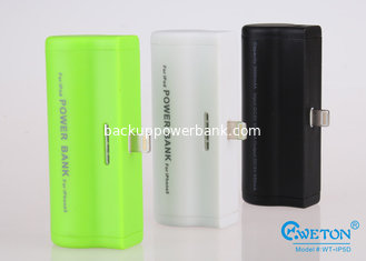 China Apple iPhone 5 Battery Case of 18650 Li-ion cell , 3000mAh 5V 500mA Output supplier