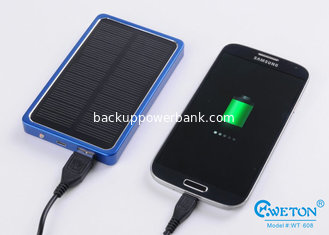 China Emergency Charger 4000mAh Portable Solar Power Bank , solar power phone charger supplier
