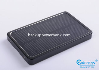 China Li-polymer 4000mAh Emergency Portable Solar Power Bank For Mobile Phone supplier