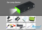 Portable Cellphone Backup Emergency Charger Car Jump Starter Power Bank of Li-polymer cell supplier